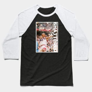 Shattered the Dunk by Darvin Ham Baseball T-Shirt